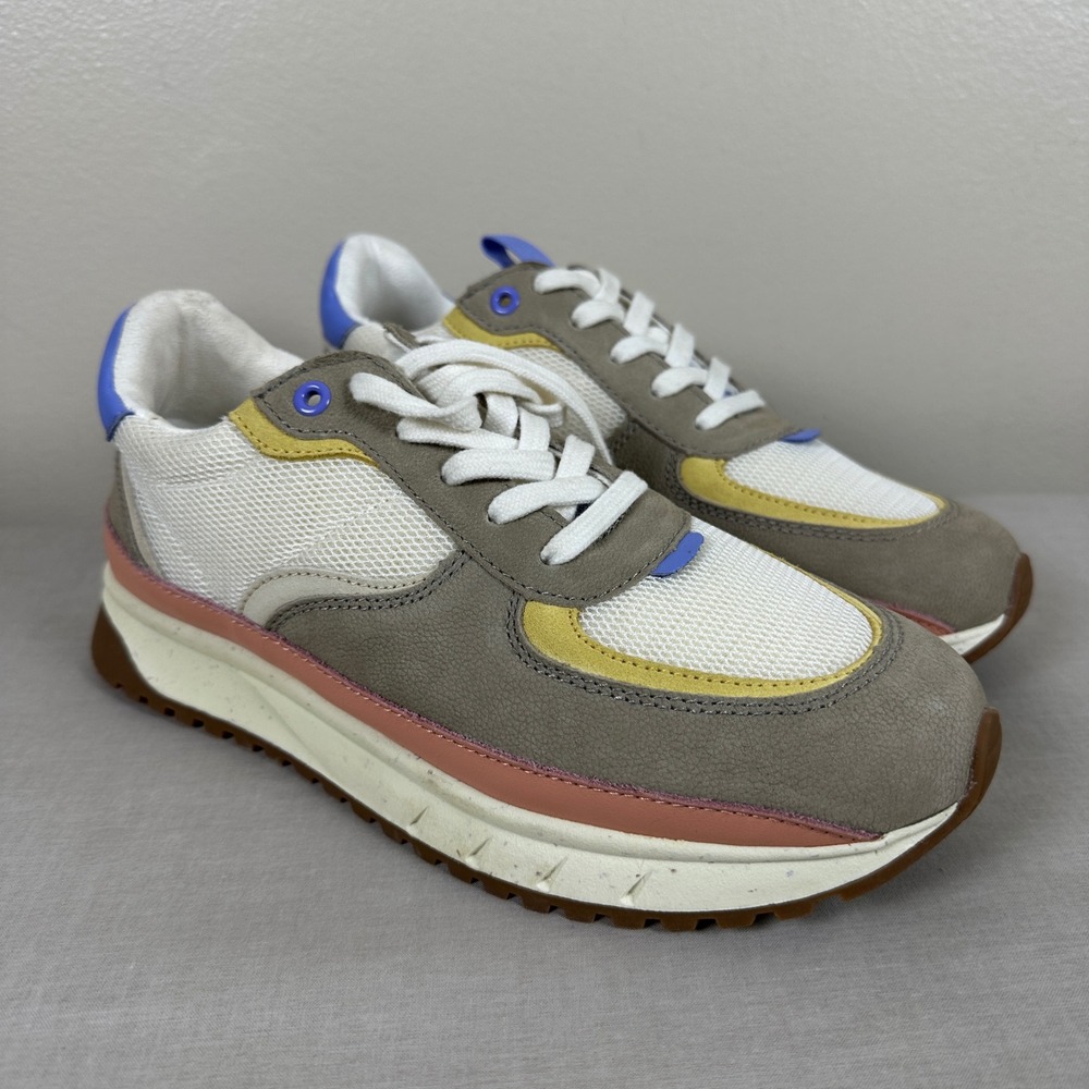 Madewell Women's 9M MWL Cloudlift Sneaker Multi Color NK046 Retro Runner